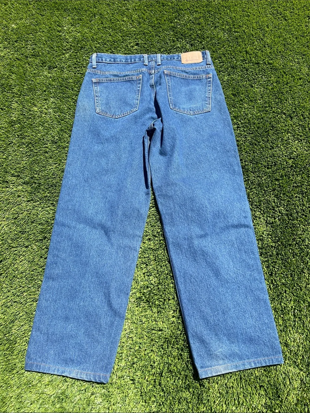 Men's Straight-Leg Denim Jeans in Blue